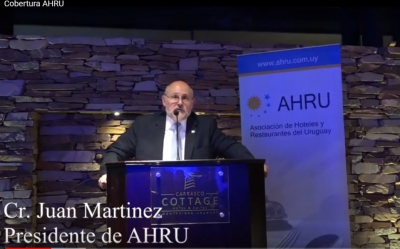 97º aniversario de AHRU,  la Asociación de Hoteles y Restaurantes del Uruguay