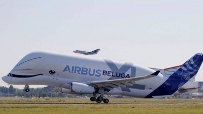 El primer vuelo del Airbus &#039;Beluga XL&#039;