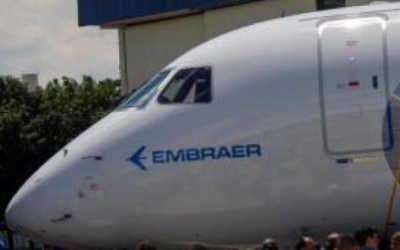 Brasileña Embraer prevé baja de ventas, pero un alza de utilidades
