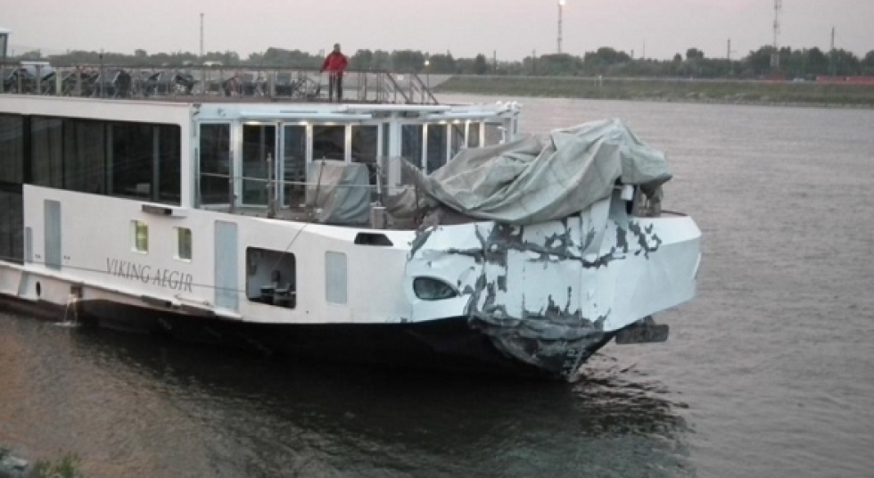 Numerosos heridos por la colisión de un crucero en el río Danubio
