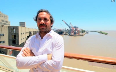 El argentino Gonzalo Mórtola en la cúpula de RETE