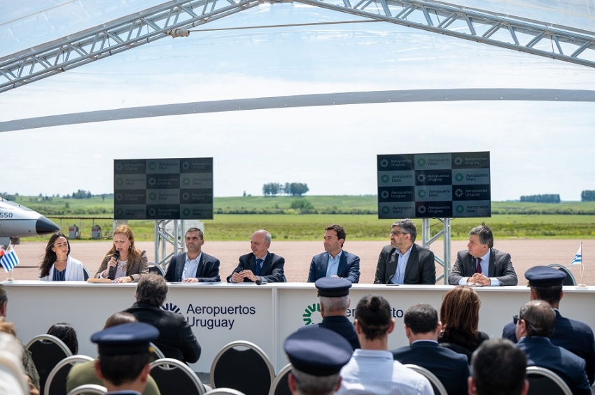 Aeropuertos Uruguay comenzó a gestionar el Aeropuerto de Melo