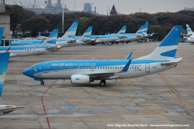 Aerolíneas Argentinas: lo vendido en Internacional y no volado
