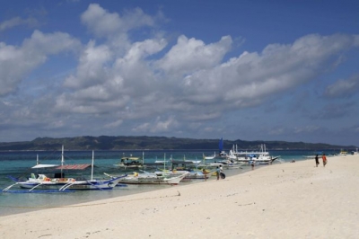 La isla Boracay, en Filipinas, recibe cada año cerca de 2 millones de turistas.