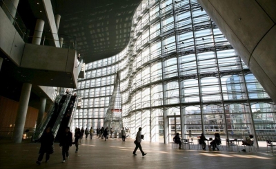 El Centro Nacional de la Cultura, en Tokio, uno de los atractivos arquitectónicos de la capital japonesa.