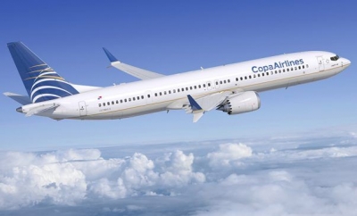 Copa Airlines recibe primer Boeing 737 MAX 9, uno de los aviones más modernos