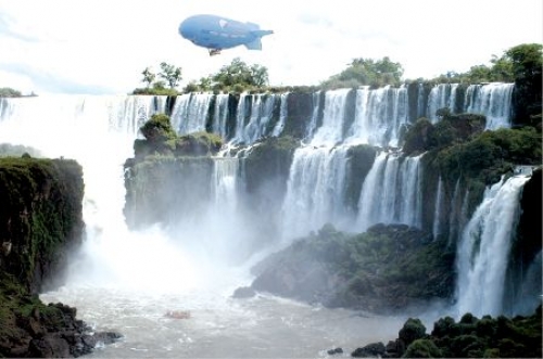 N7W sobrevolará las Cataratas del Iguazú con un dirigible