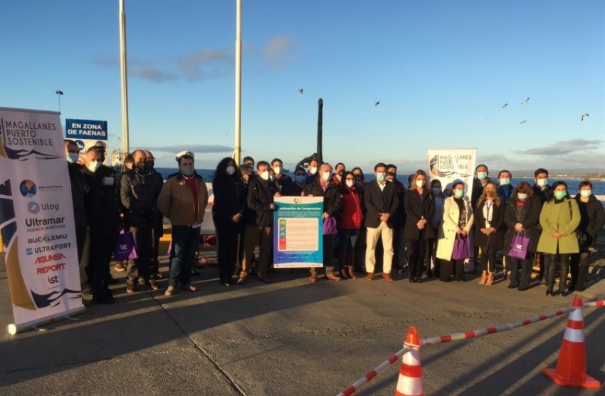 Empresas y organizaciones portuarias chilenas lanzan “Magallanes Puerto Sostenible”
