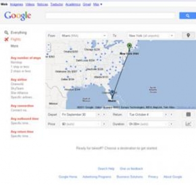 Google se expande en el sector de viajes y lanza Flight Search