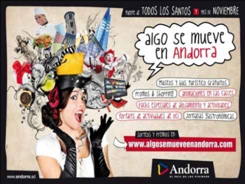 “Algo se mueve en Andorra&quot;, una divertida campaña otoñal