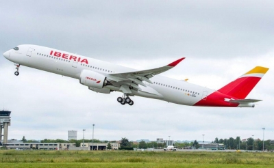 Rolls Royce pone en apuros al nuevo A350 de Iberia a los 19 días