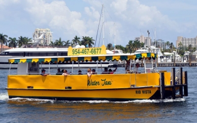 Miami Beach lanza un servicio de taxi acuático como medida alternativa