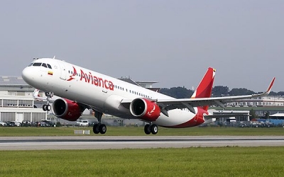 Avianca continúa registrando un descenso en el tráfico de pasajeros