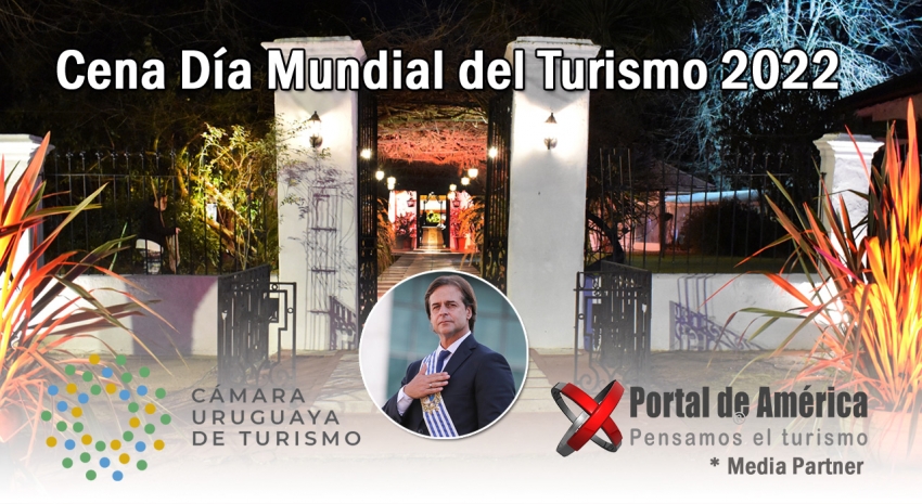 Este martes 27 el turismo uruguayo celebra el DMT2022 con presencias relevantes, incluido el presidente Lacalle Pou