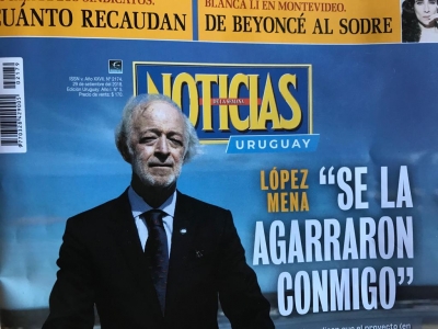 López Mena se queja de la prensa; dice que Campiani robó; y en Argentina lo denuncian por adjudicación de terminal en Dársena Norte sin licitación