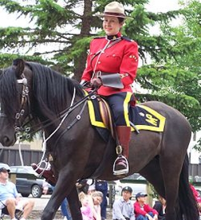 Policía Montada de Canadá, un símbolo del país.