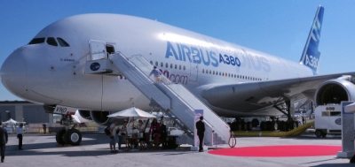Le Bourget: ¡Visitamos el nuevo Airbus A380plus!