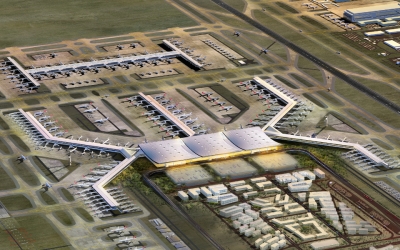 Así será el nuevo aeropuerto de Estambul.