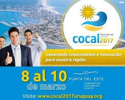 Congreso de COCAL 2017 en marzo en Punta del Este