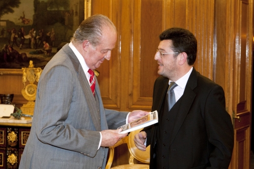 Juan Carlos y Eugenio de Quesada