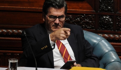 Senador Bordaberry: &quot;algún señor senador dijo: «a mí no me gusta Campiani». Yo hoy digo: «a mí no me gusta López Mena»&quot;