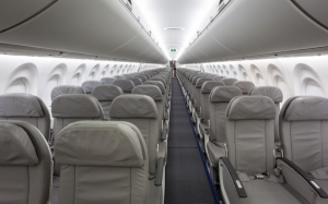 Bombardier lanza avi&oacute;n con asientos de m&aacute;s de 48 cm de ancho