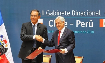 Per&uacute; y Chile elaborar&aacute;n Cartilla Binacional Tur&iacute;stica para su difusi&oacute;n en 2019