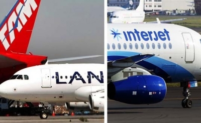 Grupo LATAM Airlines e Interjet implementan c&oacute;digo compartido