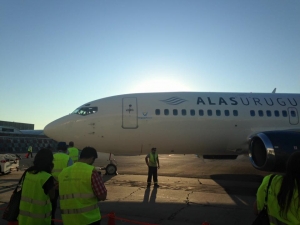 Llegó el tercer Boeing de Alas Uruguay. La hora de la verdad