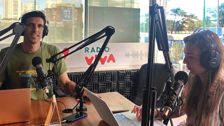 Herrera habl&oacute; sobre la charla de este 28 y de &ldquo;inconectividad a&eacute;rea&rdquo; en Radio Viva