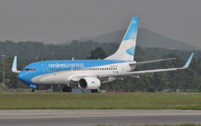 Aerol&iacute;neas Argentinas recibir&aacute; pr&eacute;stamo para compra de aviones