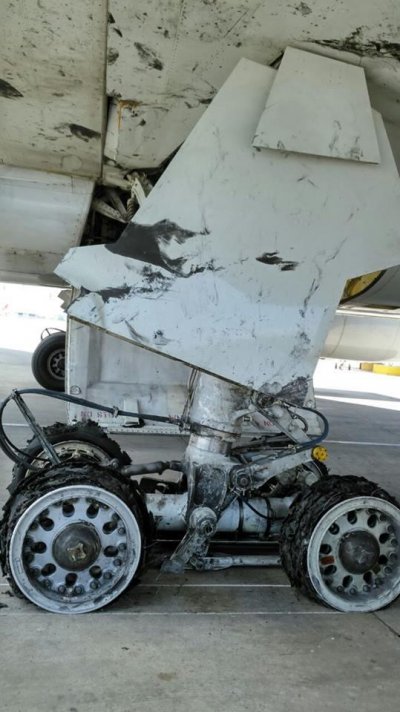 American Airlines: incidente en tren de aterrizaje en Rio 