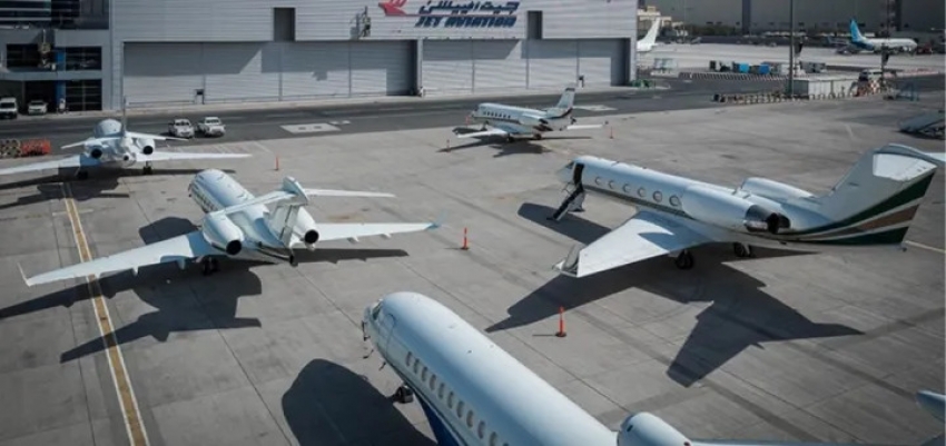 &iquest;El Aeropuerto de Dub&aacute;i es el nuevo parking de jets de los oligarcas rusos?
