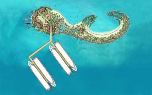 Belice comienza a construir su nuevo puerto de cruceros Stake Bank