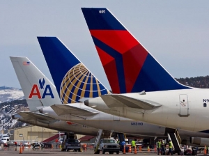 Las aerol&iacute;neas de EE.UU. reportan una mejora de la demanda en el primer trimestre