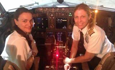 Historia en El Al: S&oacute;lo mujeres en la cabina