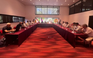 La Comisi&oacute;n T&eacute;cnica Mixta (CTM) de Salto Grande participa en reuni&oacute;n entre autoridades ferroviarias argentinas y uruguayas