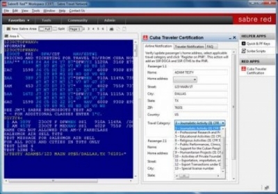 Sabre automatiza certificaci&oacute;n de viajes a Cuba para agencias