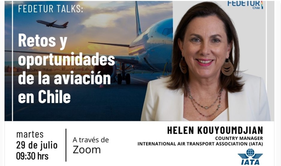 IATA analizará el futuro de la aviación en Chile