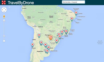 ¿Te gustaría recorrer el mundo con drones?