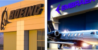 Boeing sella t&eacute;rminos del acuerdo con Embraer