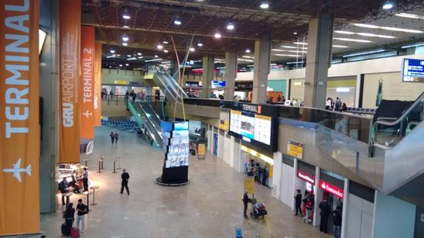 Vuelve la operaci&oacute;n internacional en la Terminal 2 de Guarulhos