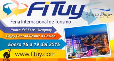 El viernes 16 inaugura FITUY 2015 en Punta del Este