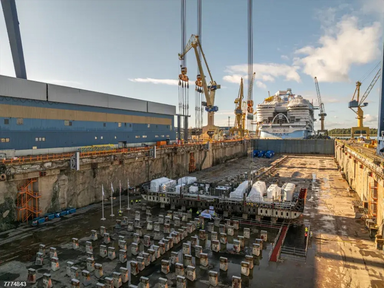 Royal Caribbean inicia la construcci&oacute;n del quinto crucero de la Clase Icon