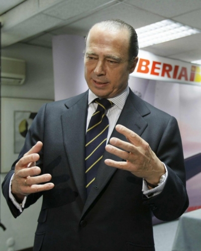 Carta del Presidente de Iberia, Antonio Vázquez a un cliente uruguayo