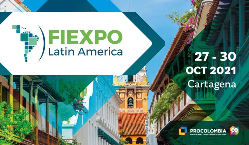 FIEXPO LATIN AMERICA tendrá su primera edición presencial en Colombia