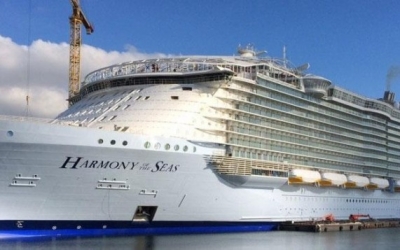 Muere un pasajero del Harmony of the Seas tras un accidente en Marsella