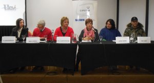Mar&iacute;a Laura Rodriguez, Pablo Ligrone, Lili&aacute;m Kechichi&aacute;n, Mar&iacute;a Shaw (Cipetur), Alicia Torres e Ivan Garat. 