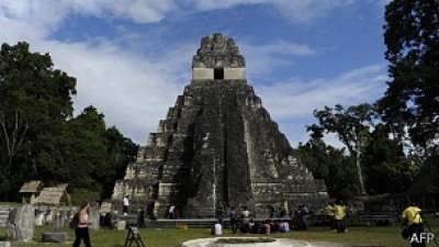 La ciudadela maya de Tikal es una de las atracciones tur&iacute;sticas de Guatemala.