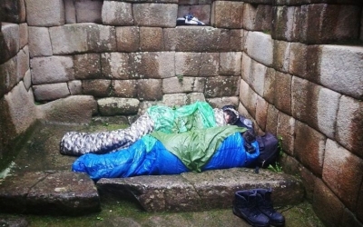 Expulsaron a dos argentinos que se quedaron a dormir en Machu Picchu